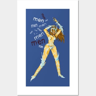 Oh no, men! Posters and Art